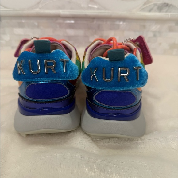 NWT Kurt Geiger Runner Multi Sneakers - matching crossbody listed separately 😍 - Picture 4 of 10